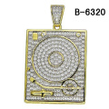 Dernière conception pendentif en argent sterling 925 bijoux avec diamant